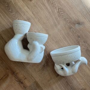Anthropologie Animal Planters Pots